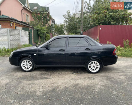 Черный ВАЗ 2170 Priora, объемом двигателя 1.6 л и пробегом 200 тыс. км за 1850 $, фото 4 на Automoto.ua