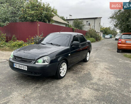 Черный ВАЗ 2170 Priora, объемом двигателя 1.6 л и пробегом 200 тыс. км за 1850 $, фото 12 на Automoto.ua