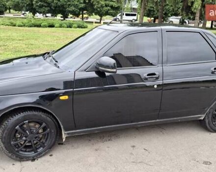 Чорний ВАЗ 2170 Priora, об'ємом двигуна 1.6 л та пробігом 172 тис. км за 3900 $, фото 8 на Automoto.ua