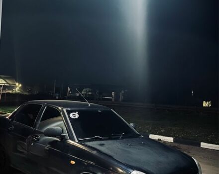 Черный ВАЗ 2170 Priora, объемом двигателя 1.6 л и пробегом 219 тыс. км за 2100 $, фото 5 на Automoto.ua