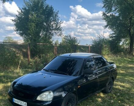 Черный ВАЗ 2170 Priora, объемом двигателя 1.6 л и пробегом 219 тыс. км за 2100 $, фото 1 на Automoto.ua