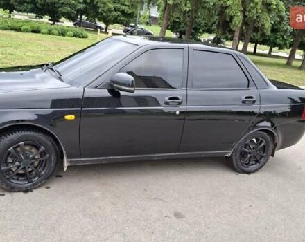 Чорний ВАЗ 2170 Priora, об'ємом двигуна 1.6 л та пробігом 172 тис. км за 3900 $, фото 3 на Automoto.ua