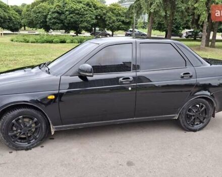 Чорний ВАЗ 2170 Priora, об'ємом двигуна 1.6 л та пробігом 172 тис. км за 3900 $, фото 2 на Automoto.ua