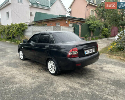 Черный ВАЗ 2170 Priora, объемом двигателя 1.6 л и пробегом 200 тыс. км за 1850 $, фото 3 на Automoto.ua