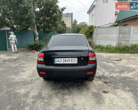 Черный ВАЗ 2170 Priora, объемом двигателя 1.6 л и пробегом 200 тыс. км за 1850 $, фото 2 на Automoto.ua