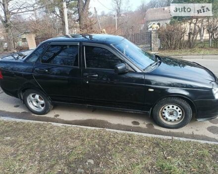 Чорний ВАЗ 2170 Priora, об'ємом двигуна 1.6 л та пробігом 166 тис. км за 3000 $, фото 1 на Automoto.ua