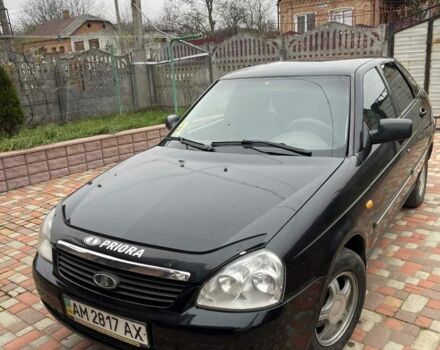 Черный ВАЗ 2170 Priora, объемом двигателя 1.6 л и пробегом 122 тыс. км за 3200 $, фото 9 на Automoto.ua