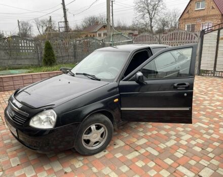 Черный ВАЗ 2170 Priora, объемом двигателя 1.6 л и пробегом 122 тыс. км за 3200 $, фото 1 на Automoto.ua