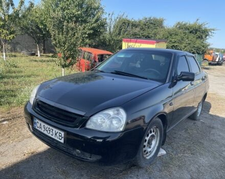 Чорний ВАЗ 2170 Priora, об'ємом двигуна 1.6 л та пробігом 170 тис. км за 1600 $, фото 1 на Automoto.ua