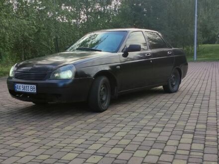 Черный ВАЗ 2170 Priora, объемом двигателя 1.6 л и пробегом 300 тыс. км за 1950 $, фото 1 на Automoto.ua