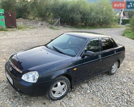 Чорний ВАЗ 2170 Priora, об'ємом двигуна 1.6 л та пробігом 76 тис. км за 1800 $, фото 1 на Automoto.ua