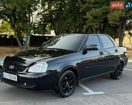 Черный ВАЗ 2170 Priora, объемом двигателя 1.6 л и пробегом 160 тыс. км за 4000 $, фото 1 на Automoto.ua