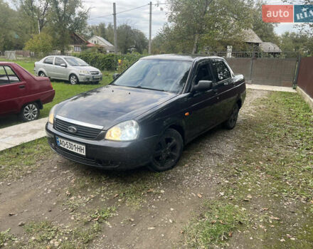 Черный ВАЗ 2170 Priora, объемом двигателя 1.6 л и пробегом 148 тыс. км за 1250 $, фото 1 на Automoto.ua