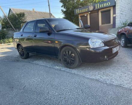 Чорний ВАЗ 2170 Priora, об'ємом двигуна 1.6 л та пробігом 200 тис. км за 1403 $, фото 1 на Automoto.ua