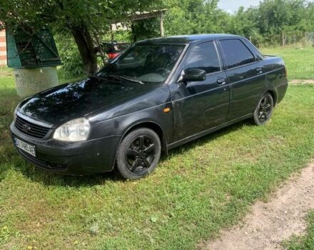 Чорний ВАЗ 2170 Priora, об'ємом двигуна 1.6 л та пробігом 330 тис. км за 1000 $, фото 1 на Automoto.ua