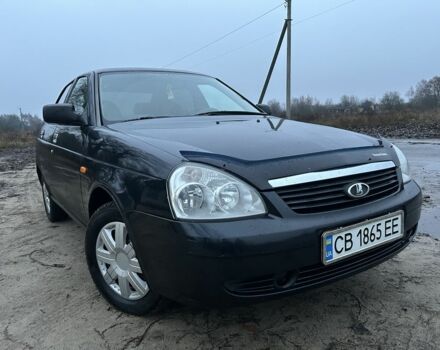 Черный ВАЗ 2170 Priora, объемом двигателя 1.6 л и пробегом 200 тыс. км за 2500 $, фото 1 на Automoto.ua