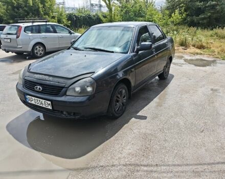 Черный ВАЗ 2170 Priora, объемом двигателя 1.7 л и пробегом 250 тыс. км за 1500 $, фото 1 на Automoto.ua