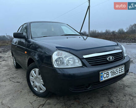 Черный ВАЗ 2170 Priora, объемом двигателя 1.6 л и пробегом 200 тыс. км за 2500 $, фото 1 на Automoto.ua