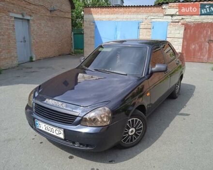 Черный ВАЗ 2170 Priora, объемом двигателя 1.6 л и пробегом 255 тыс. км за 2800 $, фото 1 на Automoto.ua