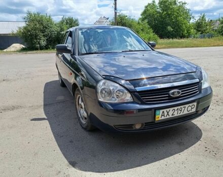 Черный ВАЗ 2170 Priora, объемом двигателя 1.6 л и пробегом 143 тыс. км за 2250 $, фото 1 на Automoto.ua