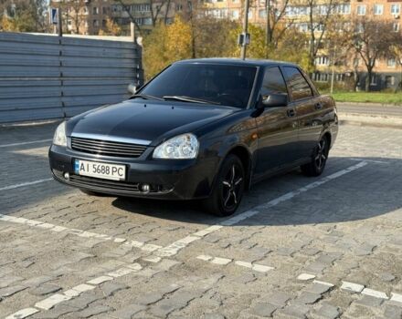 Черный ВАЗ 2170 Priora, объемом двигателя 1.6 л и пробегом 190 тыс. км за 2300 $, фото 1 на Automoto.ua