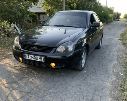 Черный ВАЗ 2170 Priora, объемом двигателя 1.6 л и пробегом 175 тыс. км за 2200 $, фото 1 на Automoto.ua