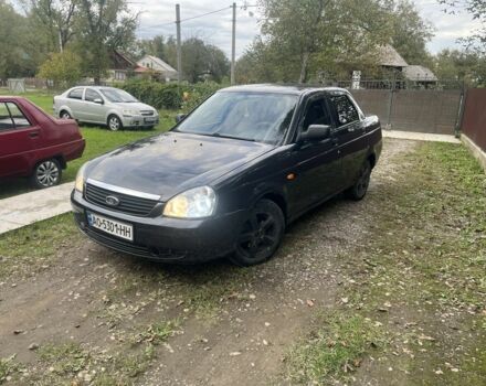 Чорний ВАЗ 2170 Priora, об'ємом двигуна 1.6 л та пробігом 150 тис. км за 1250 $, фото 1 на Automoto.ua