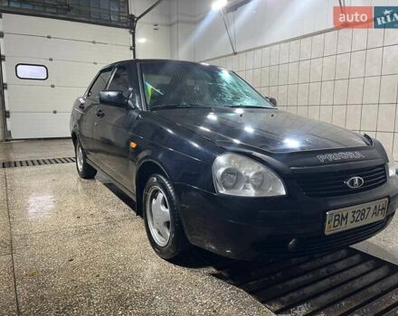 Черный ВАЗ 2170 Priora, объемом двигателя 1.6 л и пробегом 246 тыс. км за 1700 $, фото 1 на Automoto.ua