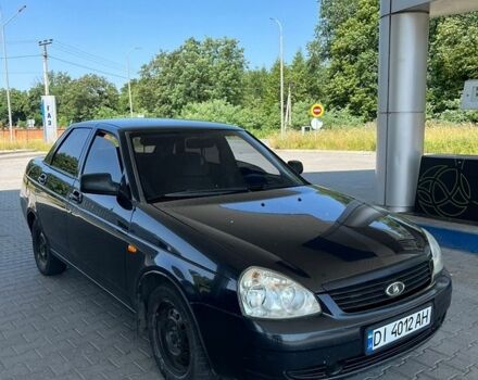 Черный ВАЗ 2170 Priora, объемом двигателя 1.6 л и пробегом 187 тыс. км за 2350 $, фото 1 на Automoto.ua
