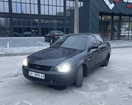 Черный ВАЗ 2170 Priora, объемом двигателя 1.6 л и пробегом 320 тыс. км за 2100 $, фото 1 на Automoto.ua