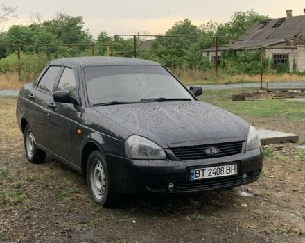 Черный ВАЗ 2170 Priora, объемом двигателя 1.6 л и пробегом 175 тыс. км за 2200 $, фото 1 на Automoto.ua