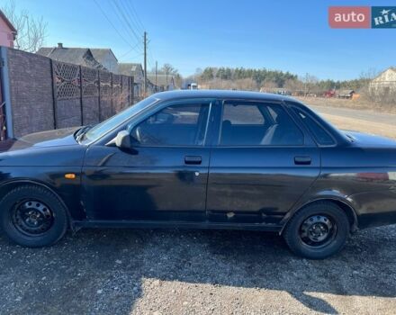 Чорний ВАЗ 2170 Priora, об'ємом двигуна 1.6 л та пробігом 342 тис. км за 1950 $, фото 1 на Automoto.ua