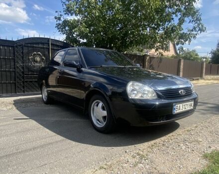Черный ВАЗ 2170 Priora, объемом двигателя 1.6 л и пробегом 172 тыс. км за 2396 $, фото 1 на Automoto.ua