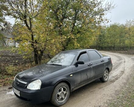 Черный ВАЗ 2170 Priora, объемом двигателя 1.6 л и пробегом 200 тыс. км за 1599 $, фото 1 на Automoto.ua