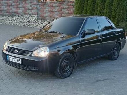 Чорний ВАЗ 2170 Priora, об'ємом двигуна 1.6 л та пробігом 166 тис. км за 2750 $, фото 1 на Automoto.ua
