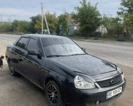 Чорний ВАЗ 2170 Priora, об'ємом двигуна 1.6 л та пробігом 190 тис. км за 2500 $, фото 1 на Automoto.ua