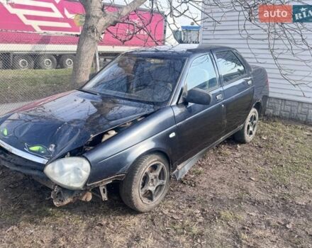 Чорний ВАЗ 2170 Priora, об'ємом двигуна 1.6 л та пробігом 195 тис. км за 700 $, фото 1 на Automoto.ua