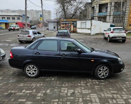 Чорний ВАЗ 2170 Priora, об'ємом двигуна 1.6 л та пробігом 200 тис. км за 1600 $, фото 1 на Automoto.ua