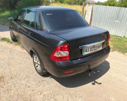 Черный ВАЗ 2170 Priora, объемом двигателя 1.6 л и пробегом 100 тыс. км за 1200 $, фото 1 на Automoto.ua