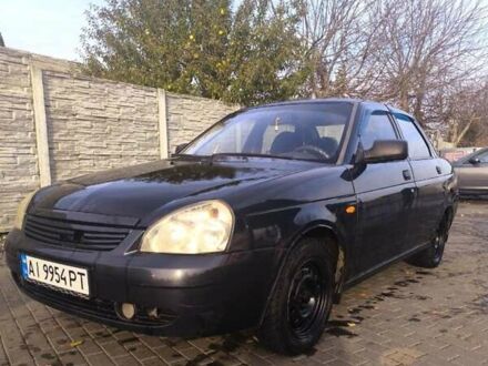 Черный ВАЗ 2170 Priora, объемом двигателя 1.6 л и пробегом 220 тыс. км за 2200 $, фото 1 на Automoto.ua