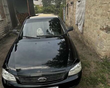 Черный ВАЗ 2170 Priora, объемом двигателя 1.6 л и пробегом 140 тыс. км за 2100 $, фото 1 на Automoto.ua