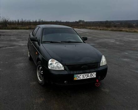 Чорний ВАЗ 2170 Priora, об'ємом двигуна 1.6 л та пробігом 169 тис. км за 1670 $, фото 1 на Automoto.ua
