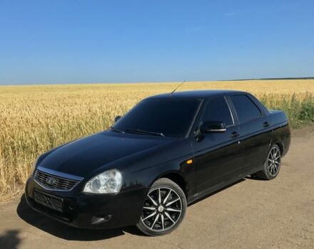 Чорний ВАЗ 2170 Priora, об'ємом двигуна 1.6 л та пробігом 147 тис. км за 4400 $, фото 1 на Automoto.ua