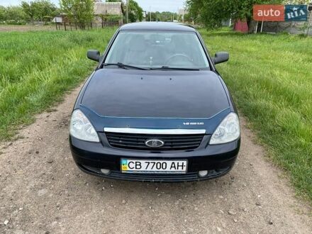 Чорний ВАЗ 2170 Priora, об'ємом двигуна 1.6 л та пробігом 309 тис. км за 2300 $, фото 1 на Automoto.ua