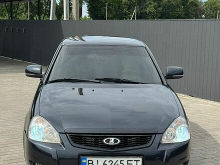 Черный ВАЗ 2170 Priora, объемом двигателя 1.6 л и пробегом 372 тыс. км за 2600 $, фото 1 на Automoto.ua