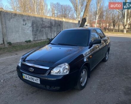 Черный ВАЗ 2170 Priora, объемом двигателя 1.6 л и пробегом 150 тыс. км за 3000 $, фото 1 на Automoto.ua