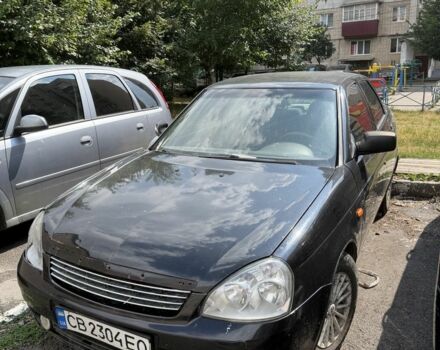 Черный ВАЗ 2170 Priora, объемом двигателя 1.6 л и пробегом 185 тыс. км за 800 $, фото 1 на Automoto.ua