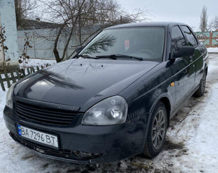 Черный ВАЗ 2170 Priora, объемом двигателя 1.6 л и пробегом 200 тыс. км за 2500 $, фото 1 на Automoto.ua