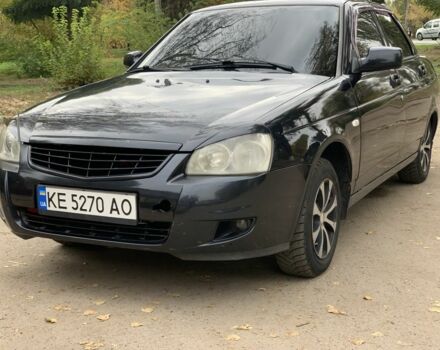 Черный ВАЗ 2170 Priora, объемом двигателя 1.6 л и пробегом 194 тыс. км за 2650 $, фото 1 на Automoto.ua