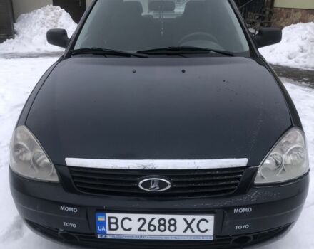 Черный ВАЗ 2170 Priora, объемом двигателя 1.6 л и пробегом 128 тыс. км за 1999 $, фото 1 на Automoto.ua